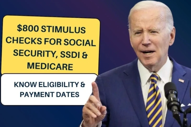 $800 Check For Social Security, SSDI, and Medicare Beneficiaries Announced